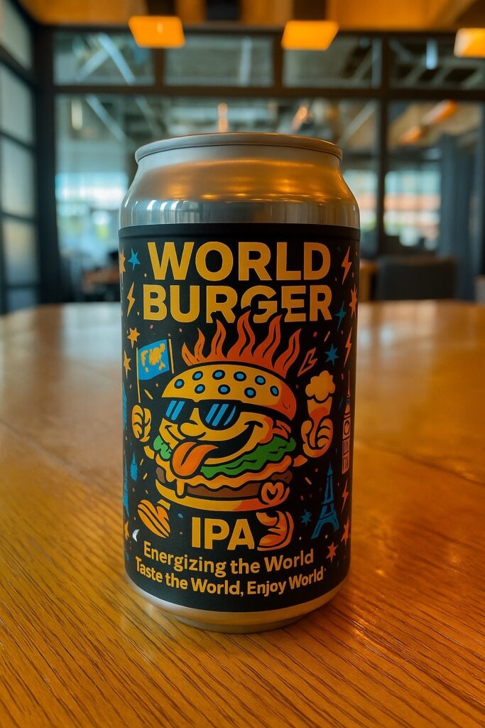 WORLD BURGERオリジナルIPA